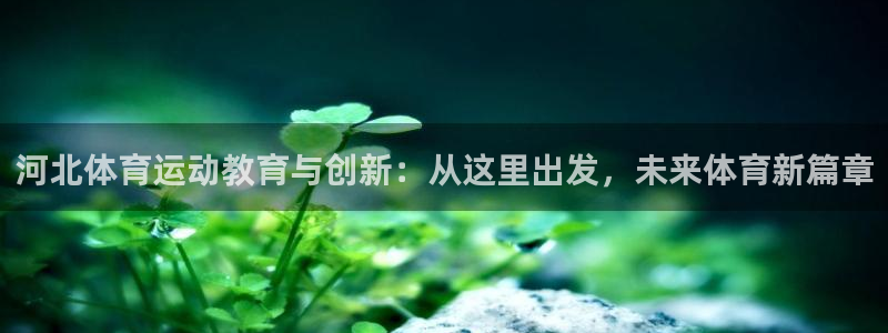 七星体育属于什么档次：河北体育运动教育与创新：从这里出发，未来体育新篇章